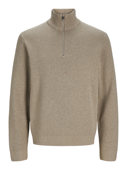 JPRBLAMILANO STITCH KNIT HALF ZIP S